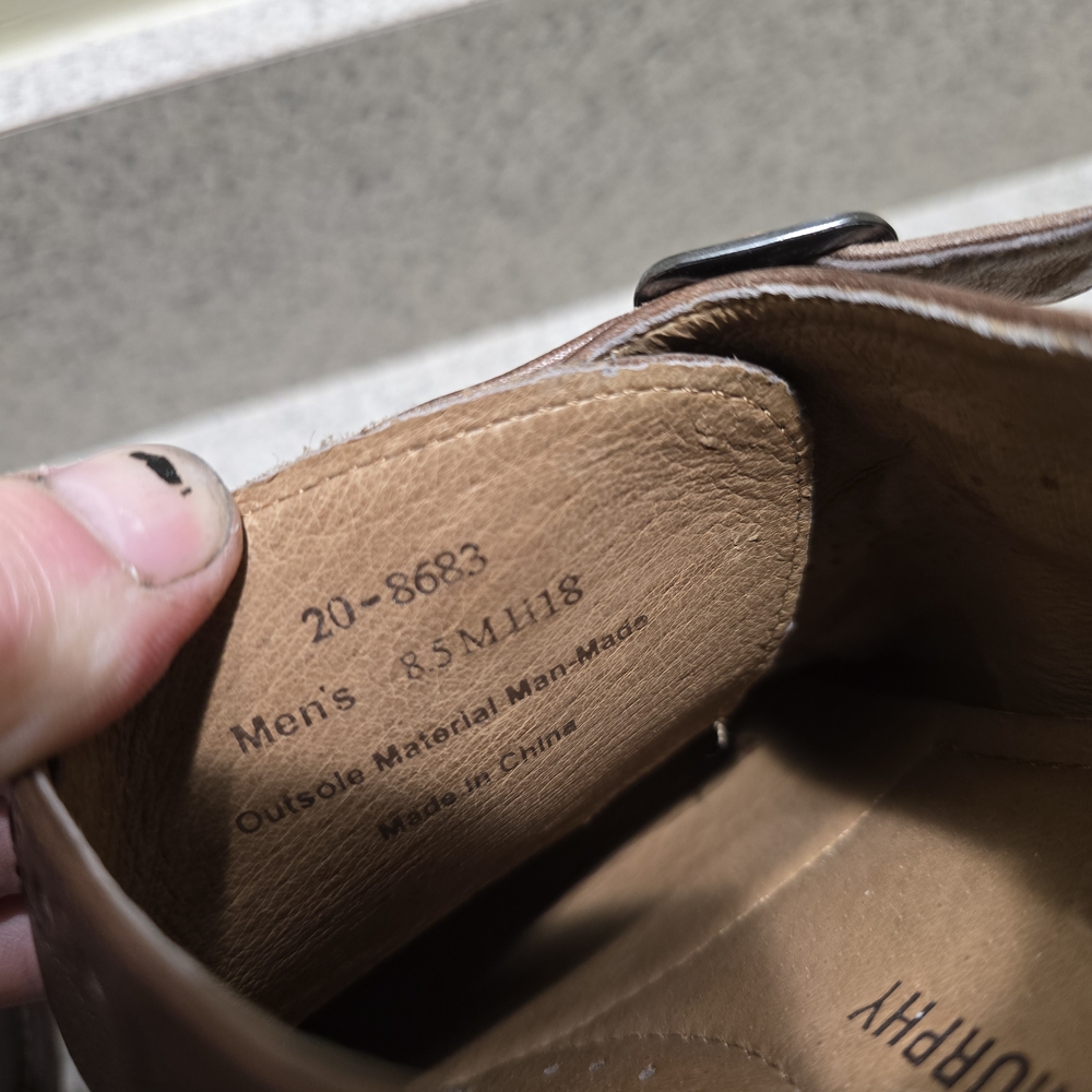 Johnston & Murphy Brown Double Monk Strap Dress Shoes - Picture 7 of 7